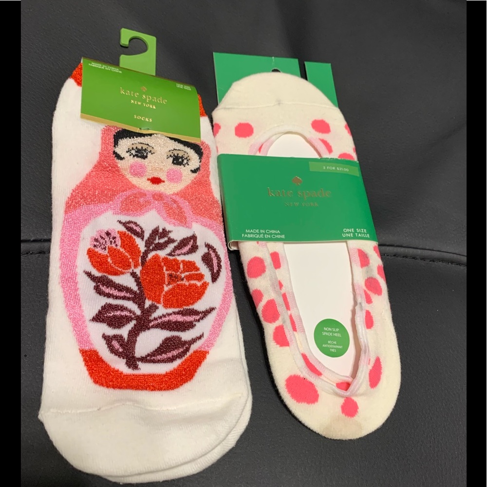 Kate SPADE - foot socks
